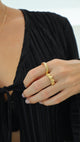 Anillo golden love