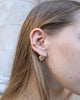 Ear cuff oval shine